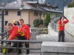 Allenamento sulla neve